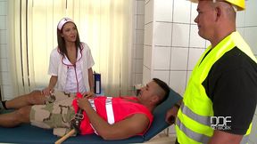 mind-blowing beauty and sexiest nurse alive alexis brill goes hardcore
