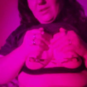Big tits milf masturbating