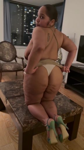 Must-see moment from &quot;Leg Tease - Mini Skirt - Puerto Rican Boricua Mami - Femdom Goddess Worship Erotic Audio - Angie Love&quot;