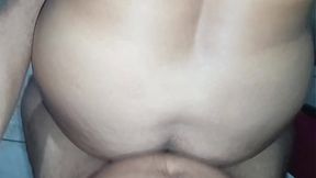 I paid for the Uber motorcycle in the best possible way! Amateur - Homemade - Busty brunette - big natural breasts - doggystyle - POV
