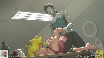 Princess Peach x Wii Fit Trainer