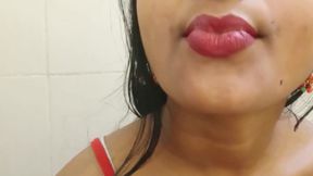 Beautiful Wife Sex Her Husband in Bathroom