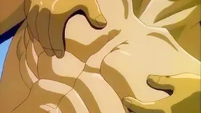 Chubby Wolf Warrior Dominates Slim Lovers in Steamy Hentai Chase