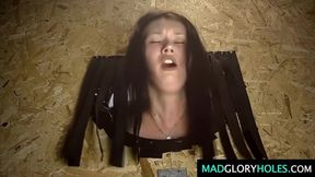 Gorgeous Teen Opens Up for Group Action at the Club
