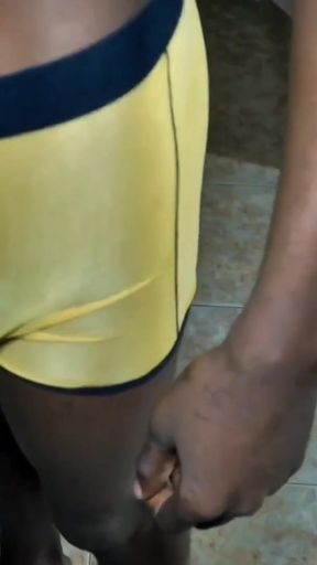 Captivating moment from &quot;My neighbor makes me suck his huge thick and black come to his girlfriend&#039;s house&quot;