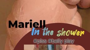 Desperate Wet Accident & Shower Play & Belly (button) play - SSBBW