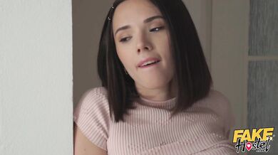 Fake Hostel Massage Turns Lesbian Threesome Full Scene