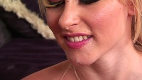 you ll never be able to look at the gorgeous, blue eyed, blonde temptress named katie...