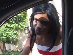 Sexy black girl big dick sucking ass fucking