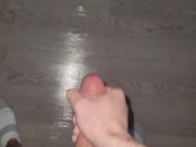 Twink Massages His Dick To Release A Huge Cumshot After Edging For Hours