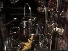 Fetish girls in latex using bdsm vibrators