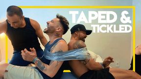 Taped Together and Tickled Mercilessly (1080p) Gay Bondage - Gay Domination - Tickling - Muscle - Fun - Foot Fetish - BDSM