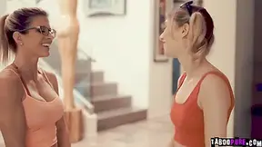 Teen 18+ Mackenzie Bangs With Coach Cory And Husband Just To Be In Her Squad