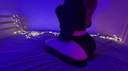 tiny trans girl shakes her perky ass hips