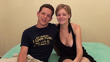 August fuck hard on the bed