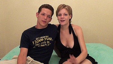 August fuck hard on the bed