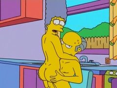 Marge Simpson cheating wife movie