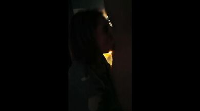Big tits chase cock through crowded hotel hall