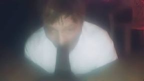 SUCKING ANOTHER FAT GORGEOUS BLACK DICK