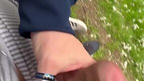 Amateur bear daddy catches first time fucking with big dick close up
