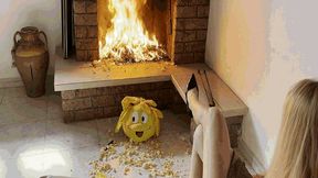Destruction and burning MP4