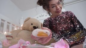 Femdom: POV Loving Hotwife StepMommy Diaper Change