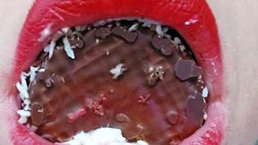 [Food Crush Mouth] Marshmallow Chocolate-Coated (Sound & Texture)