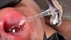 I get the slippery water out of my acorn hole