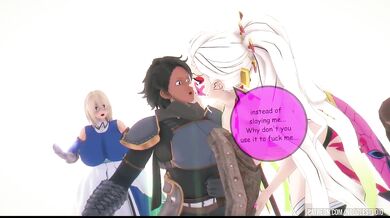 Daki Demon Slayer 3D Animated Destruction Gushed And Choked Hard