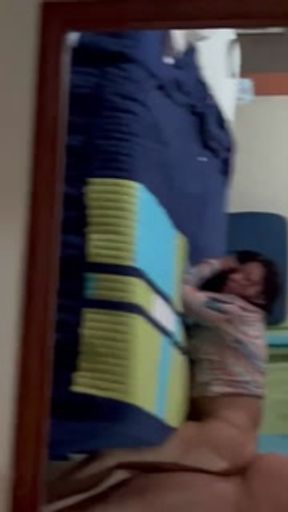 Mexican Ass Doggy Butt with Thong in Hotel