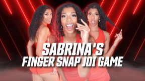 Sabrina’s Finger Snap JOI Game