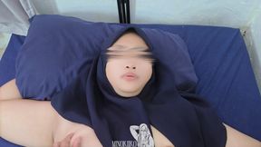 Horny Hijab Step Aunt Staying Over, Those MILF Pussy Gets Fucked and Cum Inside - Minokiiko