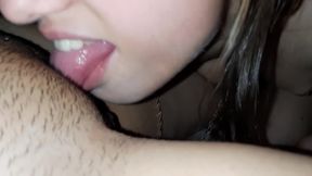 I Licked Her Nipples And Fucked Her Hairy Pussy With My Tongue So That I Could Cum In Her Mouth