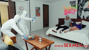 TABOO QUARANTINE - Mom and son were f. to quarantine, government suspects they have covid-19