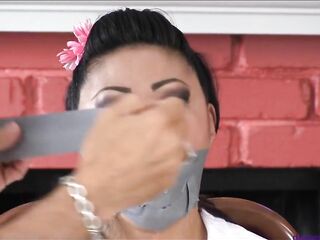 Nicole Oring Tied Otm Gagged and Screaming