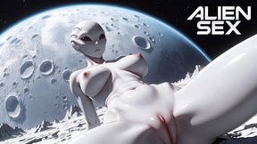 Alien Sex: Blue-Skinned Tentacle Mistress Bares All on Her Ship Again