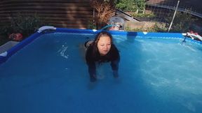 Underwater Bubble Blowing Compilation | Long Wet Hair Wetlook (40 Min)