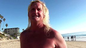 jerry kovak pounds pepper xo wild on laguna beach