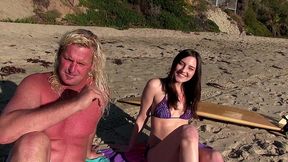 jerry kovak pounds pepper xo wild on laguna beach