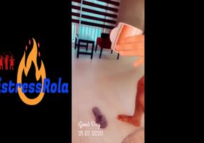 Arab Mistress Rola Slave Face Slapping