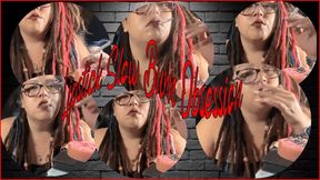 Lipstick Slow Burn Obsession — Chain Smoking at My Computer (French Inhales, Dangles, Clicks & Breaths ASMR)