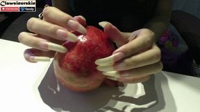 Nails In Action - let my nails make this fruit flow