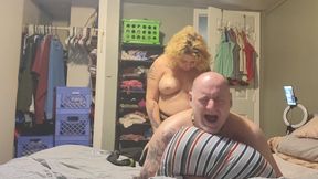 Pegging His Ass Good
