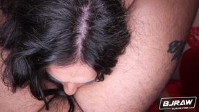 Soaking Sawyer in Cum