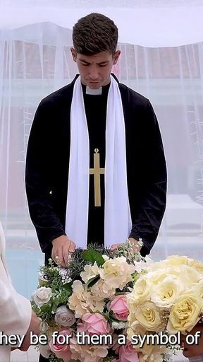 Cheating Bride Fucks the Priest on Her Wedding Day- Mariana Martix