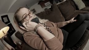 Dangling Shoes While Conversing On The Phone, 1st