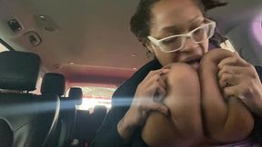 Batin’ at the carwash: Nipple sucking edition (Cory Chase &mdash;  Sweetie_Fox)