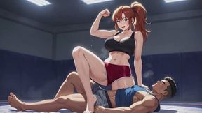 Mixed Wrestling Fantasies #12B: Confessions of a Mat Dominatrix (Animated)