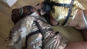 Coco & Mila's Sensual Puffer Jacket Bondage Escapade! (fullhd)