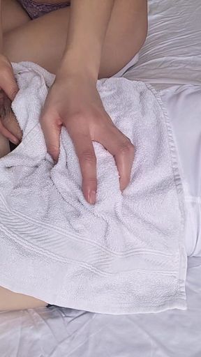 Emotional moment from &quot;PornGuider - Professional sensual massage, his huge cock visibly swelling with hunger to fuck pussy&quot;